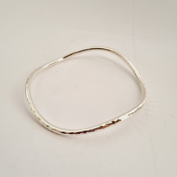 Hammered Wave Bangle