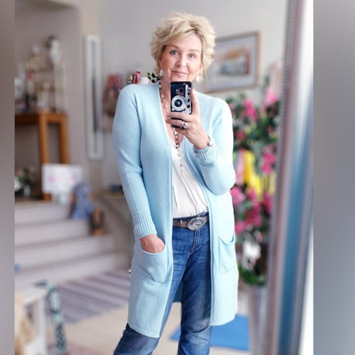 Sky Blue Cardigan