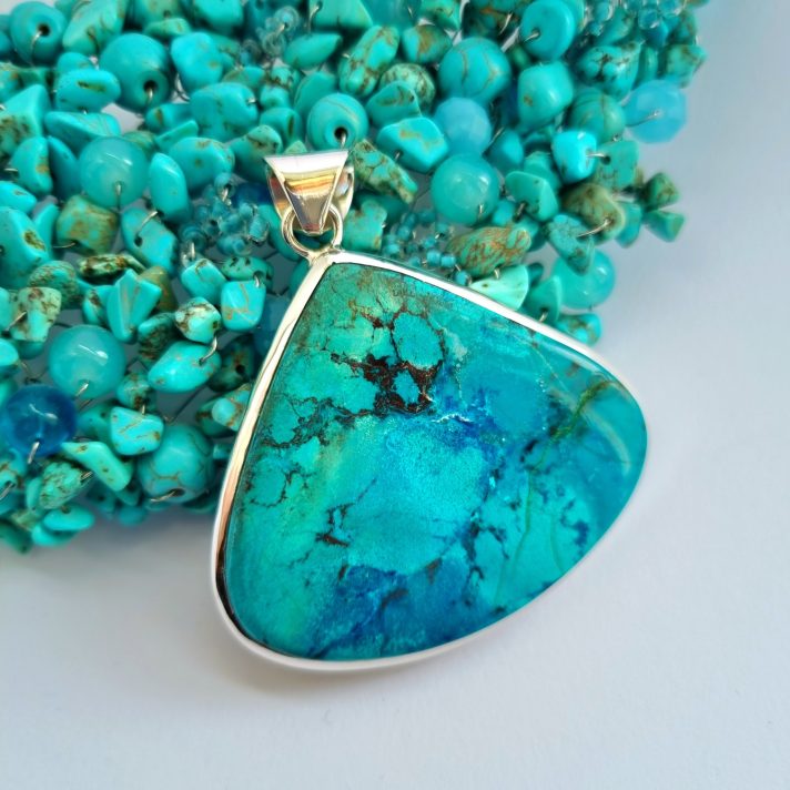 Turquoise Mosaic Pendant