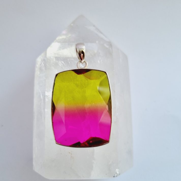 Crystal Two Colour Pendant